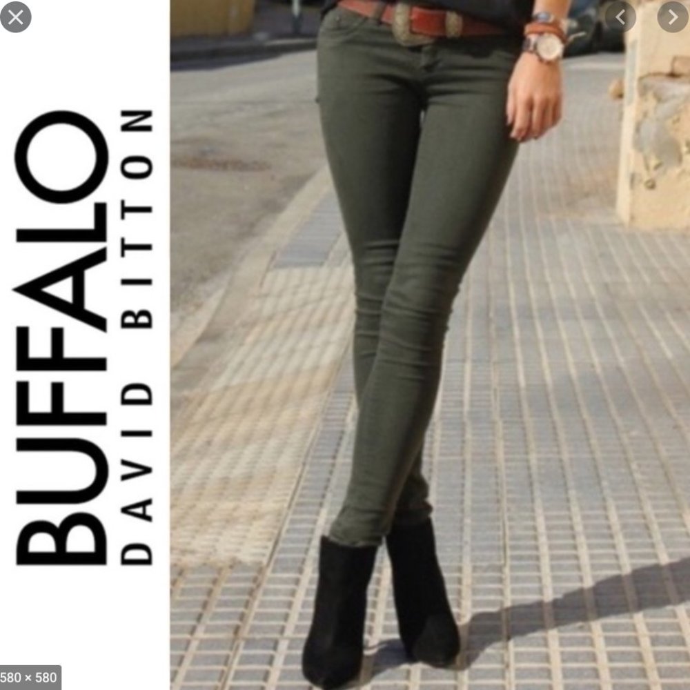 Buffalo Karolin MidRise Stretch Jeggings Sz 6/28 - Picture 7 of 7